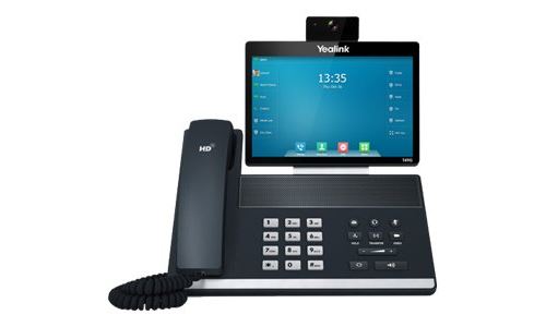Yealink VP-T49G - Visiophone IP - avec appareil photo numérique, Interface Bluetooth - (conférence) à trois capacité d'appel - SIP, SIP v2, SRTP - 16 lignes