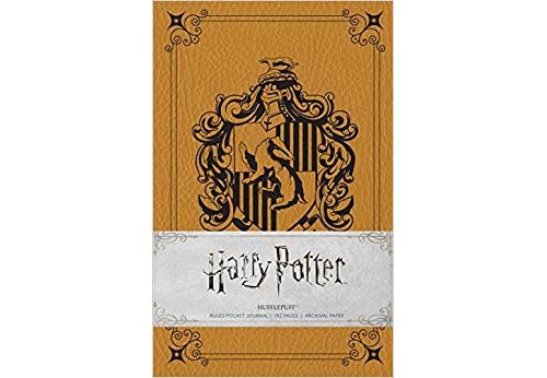 HARRY POTTER: HUFFLEPUFF RULED POCKET JOURNAL (Anglais) Relié