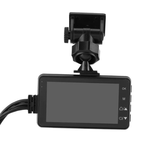 5 V 1 A caméra de conduite enregistreur DVR Dash moto avec double objectif avant arrière