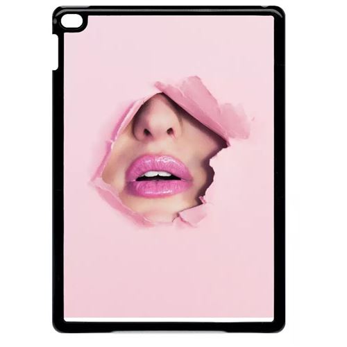 Coque tablette My-Kase pour iPad Air 2 - papier bouche - Noir