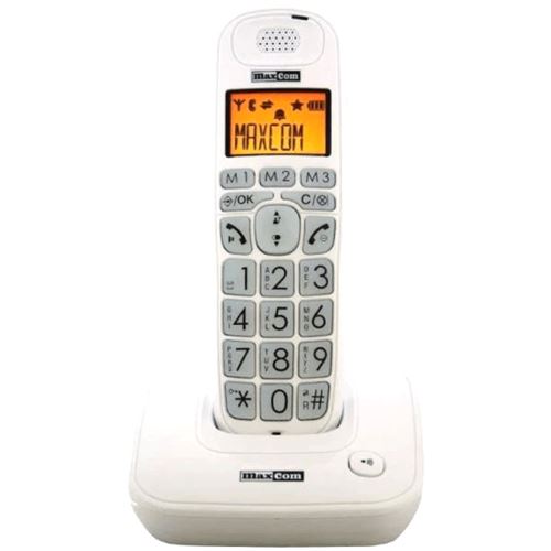 Téléphone Fixe Senior Maxcom MC6800 Blanc
