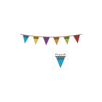 Guirlande Fanions Joyeux Anniversaire Article De Fete Achat Prix Fnac