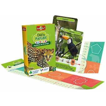 Jeu de cartes Bioviva Défis Nature Junior Mystères de la jungle
