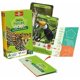 Jeu de cartes Bioviva Défis Nature Junior Mystères de la jungle
