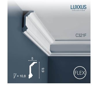 Orac Decor P3020F LUXXUS flexi frise murale stuc décor