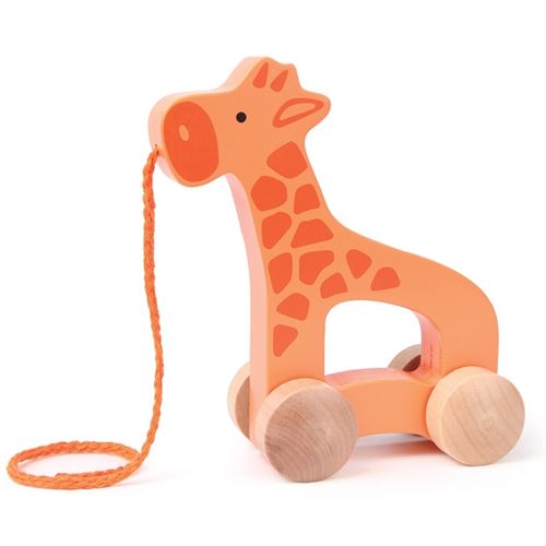 Jouet à tirer Girafe E0906