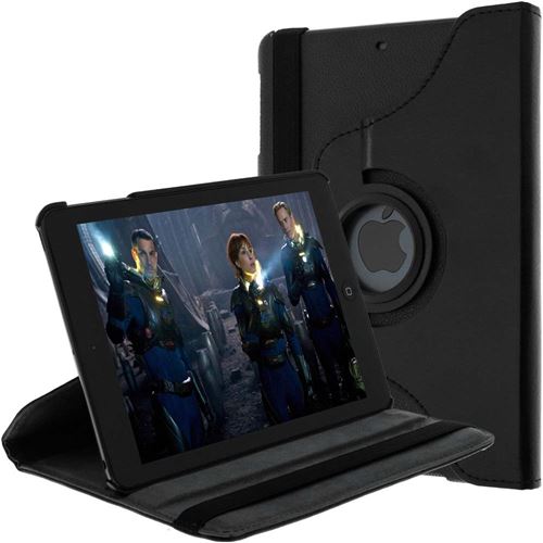 Avizar - Étui Folio pour iPad Mini 1 & 2 - Fonction Support - Noir - Image 3