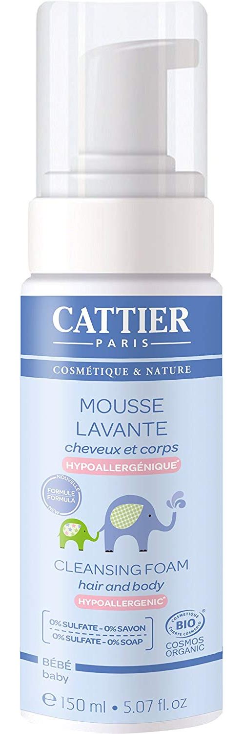 CATTIER Mousse Lavante BIO 150 ml