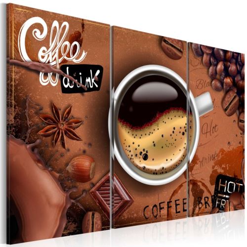 Tableau - Cup of hot coffee