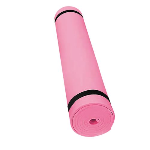 Tapis de yoga EVA Antidérapant imperméable 173cm x 61cm x 4mm -Rose
