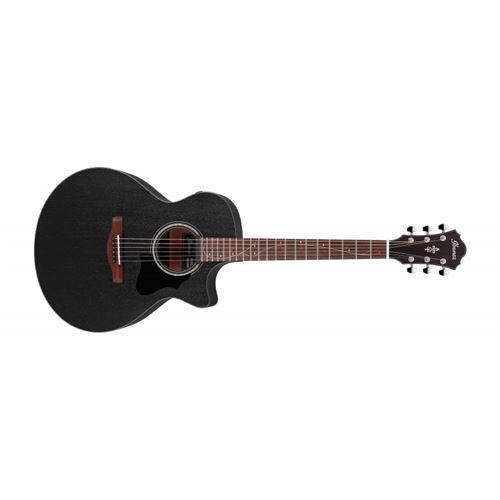 Ibanez AE295-WK - Guitare électro-acoustique - Weathered black open pore