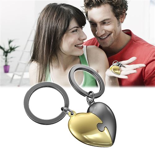 Duo porte-clés Coeur à partager Love puzzle