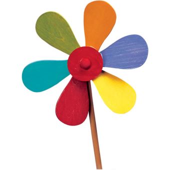 Moulin à vent en bois - GOKI - 1