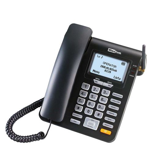 Maxcom - Comfort MM28D HS (Headset socket) - Telephone fixe avec carte SIM