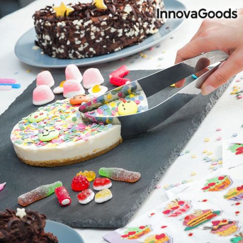 Coupeur et serveur de gâteaux en acier inoxydable - Servir et decouper facilement un gateau
