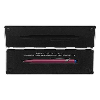 Stylo à bille Caran d'Ache 849 Claim your Style Mauve