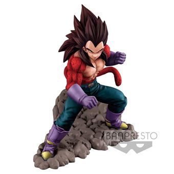 BANPRESTO - Figurine - DBZ - Super Saiyan 4 Vegeta 16 cm