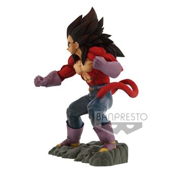 BANPRESTO - Figurine - DBZ - Super Saiyan 4 Vegeta 16 cm