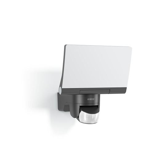 Steinel Projecteur LED XLED Home 2 graphite, orientable à 180°, puissance 14,8W, détecteur de mouvement 140°, portée 14m