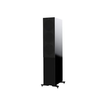 KEF R Series R7 - Haut-parleur - tridirectionnel - brillant noir