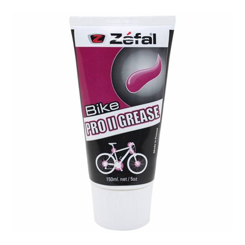 Graisse velo lithium zefal pro ii grease blanche pour roulement-moyeu-boitier-tige de selle (tube 150ml)