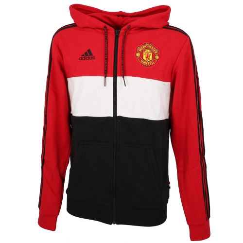 Vestes replica officielle Adidas Manchester veste cap Rouge taille : M réf : 53378