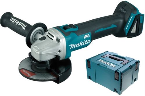 Etagère / Rangement Makita Meuleuse D`Angle Brushless Dga506Zj 125 Mm 18 V Lxt avec Coffret Makpac