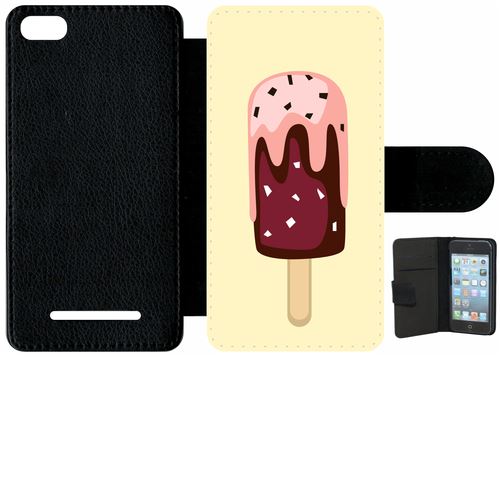 Étui Porte Feuille Xiaomi Mi 4c Glace Baton Rouge