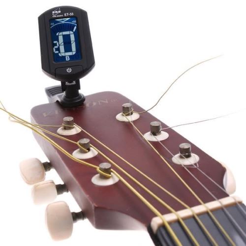 ENO ET-33 MINI CLIP SUR UN SYNTONISEUR DE BASSIN DE GUITARE ELECTRO ACOUSTIQUE CHROMATIQUE Violon