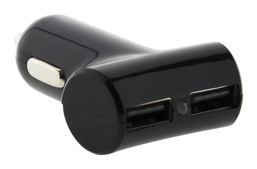Zenitech - Fiche allume cigare 2 prises USB 4,8A