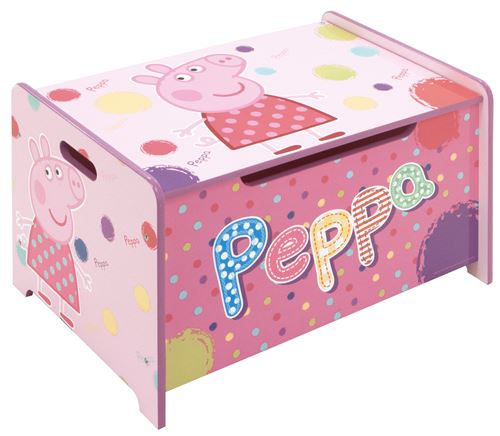 Nickelodeon boîte de rangement Peppa Pig junior 62,5 x 40 cm bois rose