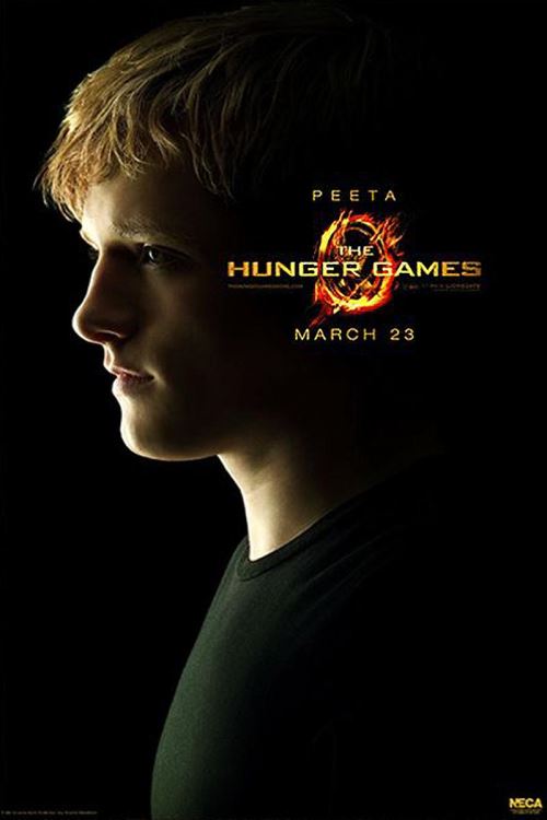 Affiche Hunger Games : Peeta 101,5 cm x 68,5 cm