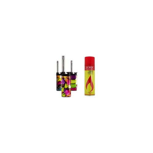 Générique Briquet À Gaz Rechargeable Macaron - 3 Pièces - Image 2