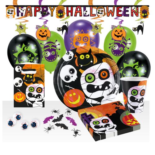 Amscan set de fête papier Halloween 68-pièce