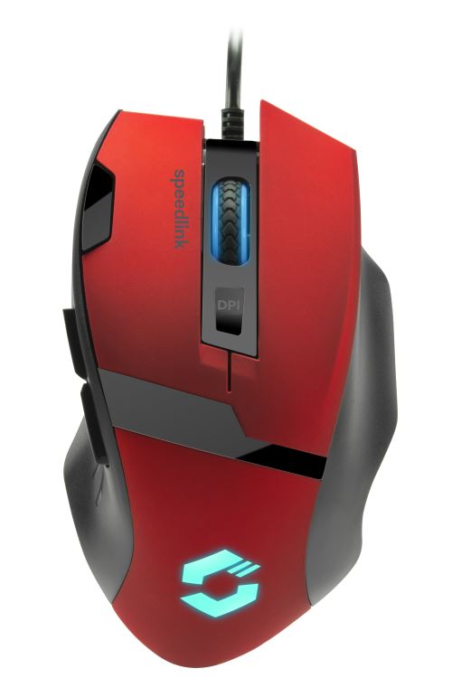 Souris Gaming Speedlink Vades Noire/rouge