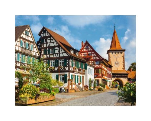 Puzzle 500 Pièces : Pièces XXL - Gengenbach im Kinzigtal, Ravensburger