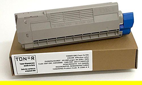 TONER OKI C612 C612n C612dn C 612 n dn COULEUR: JAUNE DUREE: 6.000 PAGES A4 (EIN / ISO) CODE SAP OKI: 46507505 EAN ORIGINE O