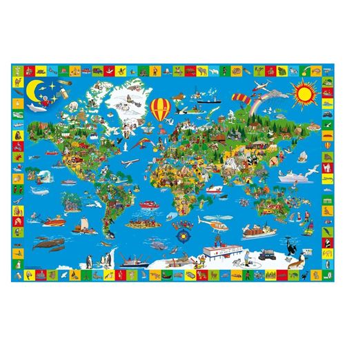 Puzzle Schmidt - Monde merveilleux, 200 pièces