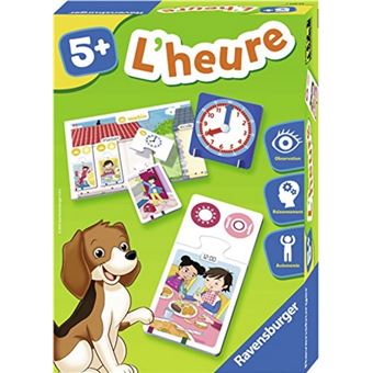 3€06 sur Jeu éducatif L'heure Ravensburger - Autre jeux éducatifs et  électroniques - Achat & prix