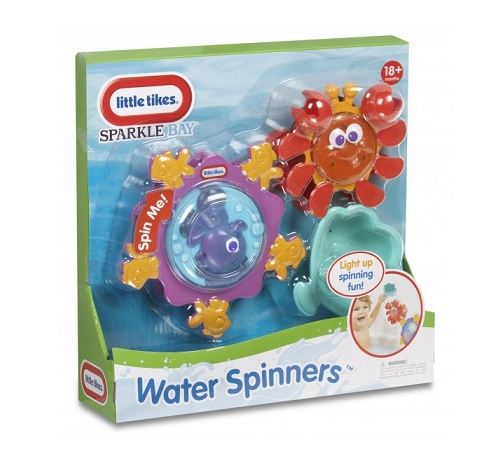 Little tikes – sparkle bay – water spinners – moulin à eau – jouets de bain