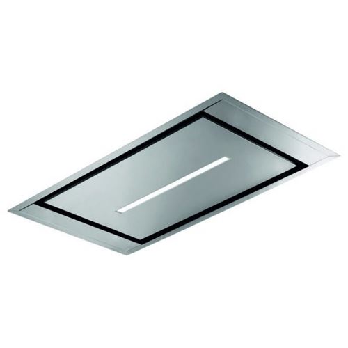 Cloche Mepamsa 740 m³/h 90cm Inox LED Acier Verre trempé