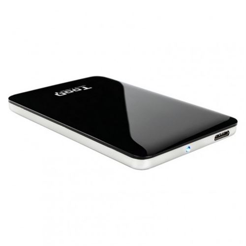 Tooq Blanc Boîtier Pour Disque Dur Tqe-2538B 2,5" Usb 3.0 Noir