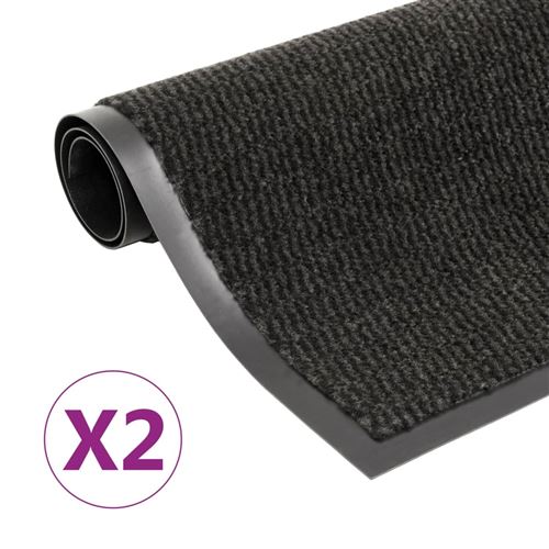 Vidaxl Noir 90X150 Cm - 2 Pcs - Image 3