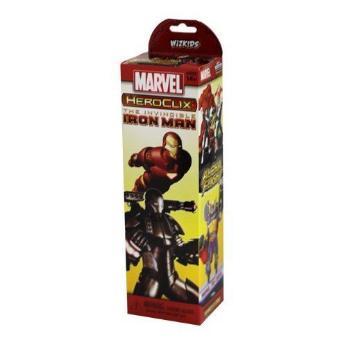 NECA Iron Man Marvel Héroclix Booster Blind Box Figure Aléatoire