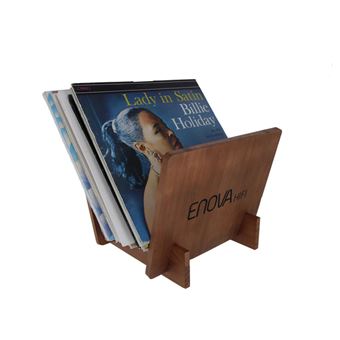 Enova Vr 25 Wd Support Vinyle 25 Lp Finition Bois Valises