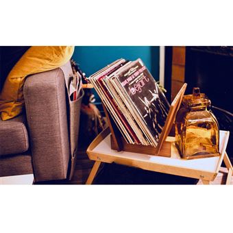 Enova hifi Vinyl Range 25 Wood - Vr 25 Wd - Support Vinyle 25 LP - Finition Bois