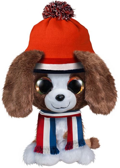 Lumo Stars chien câlin Lumo Willie 15 cm marron