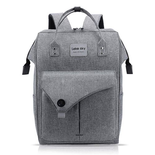 Lekesky Sac à Dos Ordinateur Portable 15.6 Pouces Sac à Dos d'affaires Sac à Dos Fonctionnel Sac a Dos PC Portable pour Loisirs/A