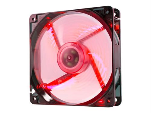 NOX Coolbay Coolfan - Ventilateur châssis - 120 mm - rouge