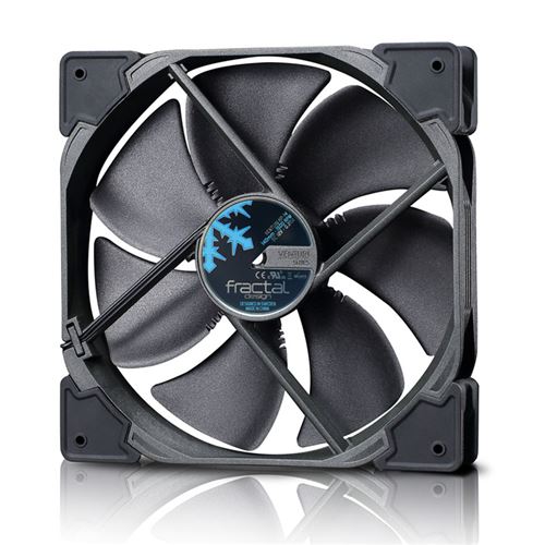 Fractal Design Venturi Series - Ventilateur ch&acirc;ssis - 140 mm - noir